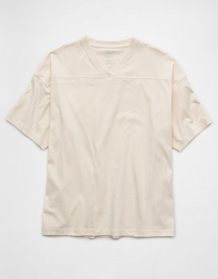 Мужские футболки American Eagle AE Oversized V-Neck T-Shirt — фото 3
