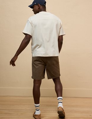 Мужские футболки American Eagle AE Oversized V-Neck T-Shirt — фото 4