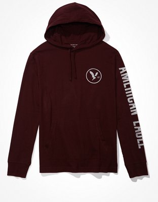 American eagle burgundy hoodie online