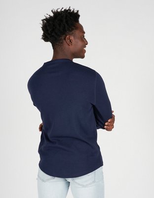 AE Super Soft Long-Sleeve Thermal Graphic T-Shirt