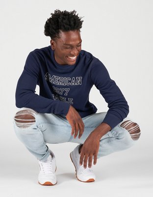 AE Super Soft Long-Sleeve Thermal Graphic T-Shirt