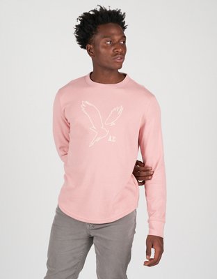 AE Super Soft Long-Sleeve Thermal Graphic T-Shirt