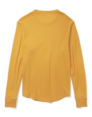 AE Super Soft Long-Sleeve Thermal Graphic T-Shirt