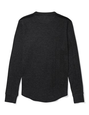 AE Super Soft Long-Sleeve Thermal Graphic T-Shirt
