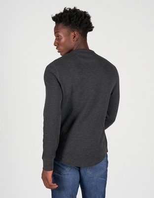 AE Super Soft Long-Sleeve Thermal Graphic T-Shirt