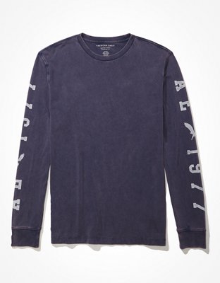 AE Super Soft T-shirt manga larga con gráfico