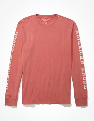 AE Super Soft T-shirt manga larga con gráfico