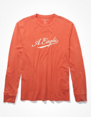 AE Super Soft Long-Sleeve Graphic T-Shirt