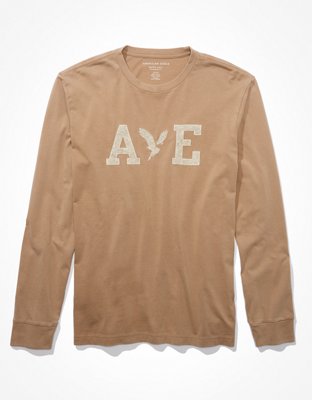 AE Super Soft Long-Sleeve Graphic T-Shirt