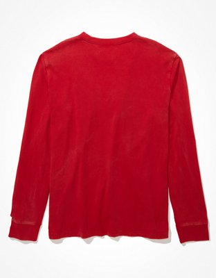 AE Super Soft Long-Sleeve Graphic T-Shirt