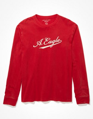 AE Super Soft T-shirt manga larga con gráfico