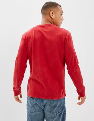 AE Super Soft Long-Sleeve Graphic T-Shirt