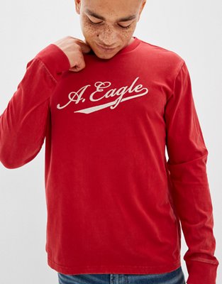 AE Super Soft Long-Sleeve Graphic T-Shirt