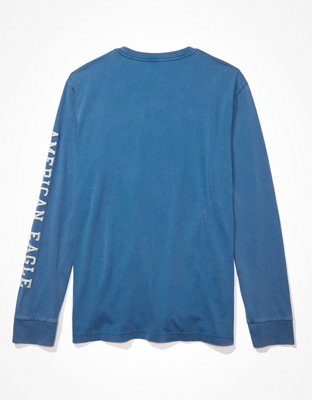 AE Super Soft Long-Sleeve Graphic T-Shirt