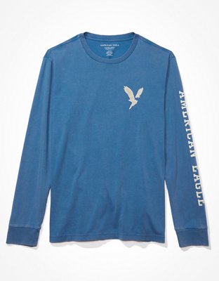 AE Super Soft Long-Sleeve Graphic T-Shirt