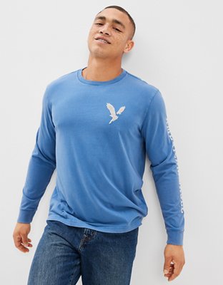 AE Super Soft Long-Sleeve Graphic T-Shirt