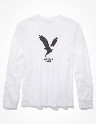 AE Super Soft Long-Sleeve Graphic T-Shirt