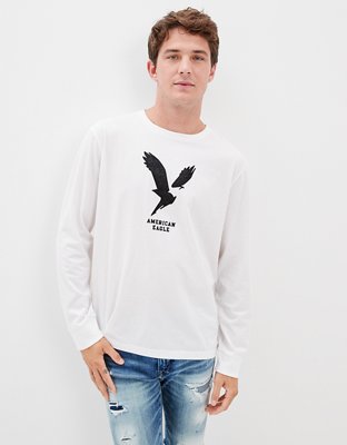AE Super Soft Long-Sleeve Graphic T-Shirt