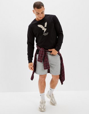 AE Super Soft Long-Sleeve Graphic T-Shirt