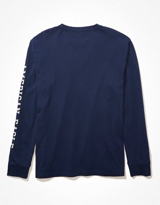 AE Super Soft Long-Sleeve Graphic T-Shirt