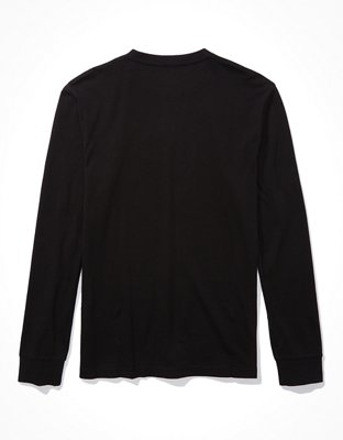 Мужские футболки American Eagle AE Super Soft Long-Sleeve Graphic T-Shirt — фото 4