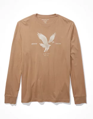 AE Super Soft Long-Sleeve Graphic T-Shirt