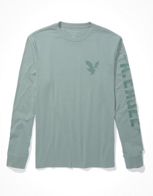 AE Super Soft Long-Sleeve Graphic T-Shirt