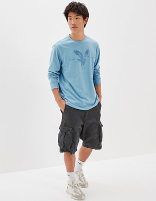 AE Super Soft Long-Sleeve Graphic T-Shirt