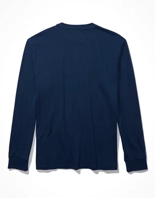 AE Super Soft Long-Sleeve Graphic T-Shirt