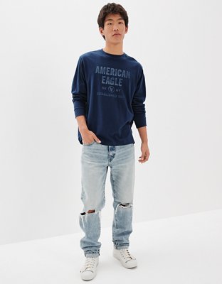 AE Super Soft Long-Sleeve Graphic T-Shirt