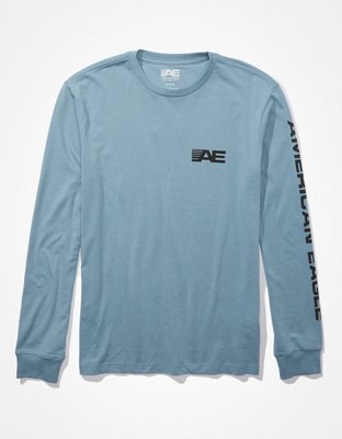 AE 24/7 Long-Sleeve Graphic T-Shirt
