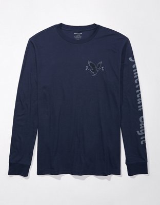 AE Super Soft Long-Sleeve Graphic T-Shirt