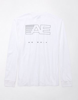AE 24/7 T-shirt Manga Larga con Gráfico