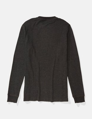 AE Long-Sleeve Logo Graphic Thermal Shirt