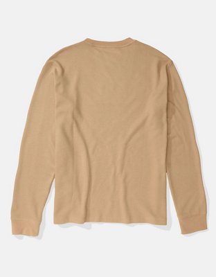 AE Long-Sleeve Logo Graphic T-Shirt