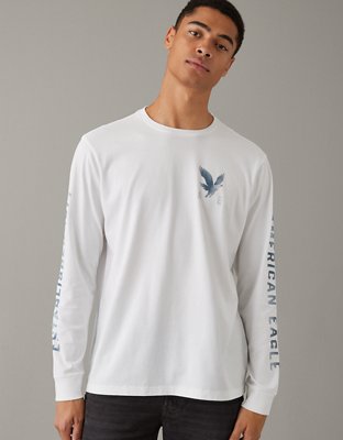 American eagle 2024 white t shirt