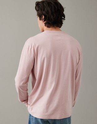 AE Long-Sleeve Logo Graphic T-Shirt