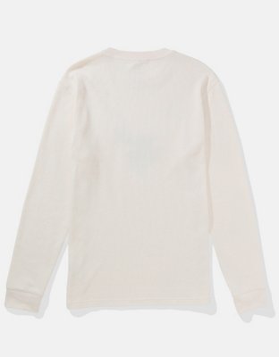 AE Long-Sleeve Logo Graphic Thermal T-Shirt