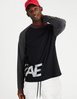 Мужские футболки American Eagle AE Active Long-Sleeve Graphic T-Shirt — фото 2