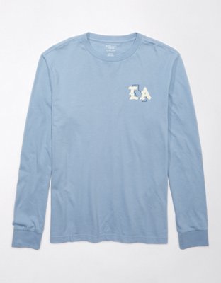 Мужские футболки American Eagle AE Long-Sleeve City Graphic T-Shirt — фото 3