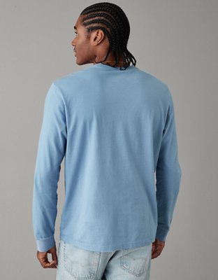 Мужские футболки American Eagle AE Long-Sleeve City Graphic T-Shirt — фото 2