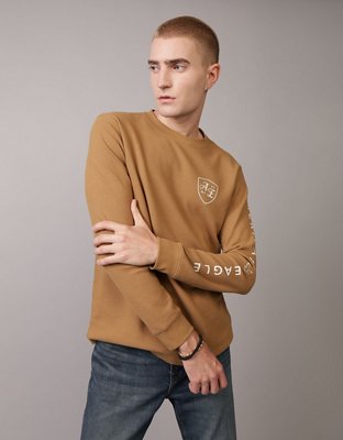 AE T-shirt Térmica Manga Larga con Gráfico de Logotipo