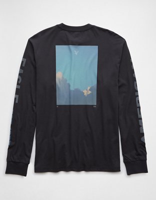 AE Lightweight Long-Sleeve Graphic T-Shirt
