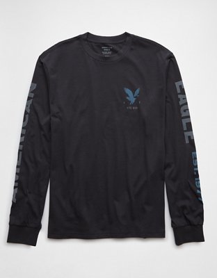 AE Lightweight Long-Sleeve Graphic T-Shirt