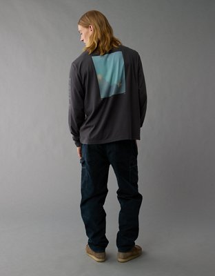 AE Lightweight Long-Sleeve Graphic T-Shirt