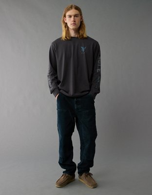 AE Lightweight Long-Sleeve Graphic T-Shirt