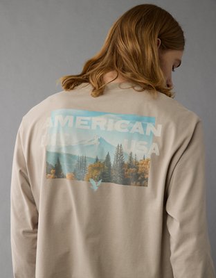 AE Long-Sleeve Graphic T-Shirt