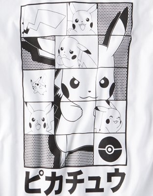 AE Long-Sleeve Pokémon Graphic T-Shirt