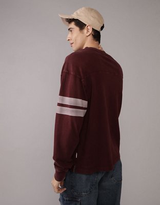 AE Long Sleeve Graphic Football T-Shirt