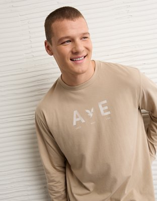 AE Icon Long-Sleeve T-Shirt | American Eagle